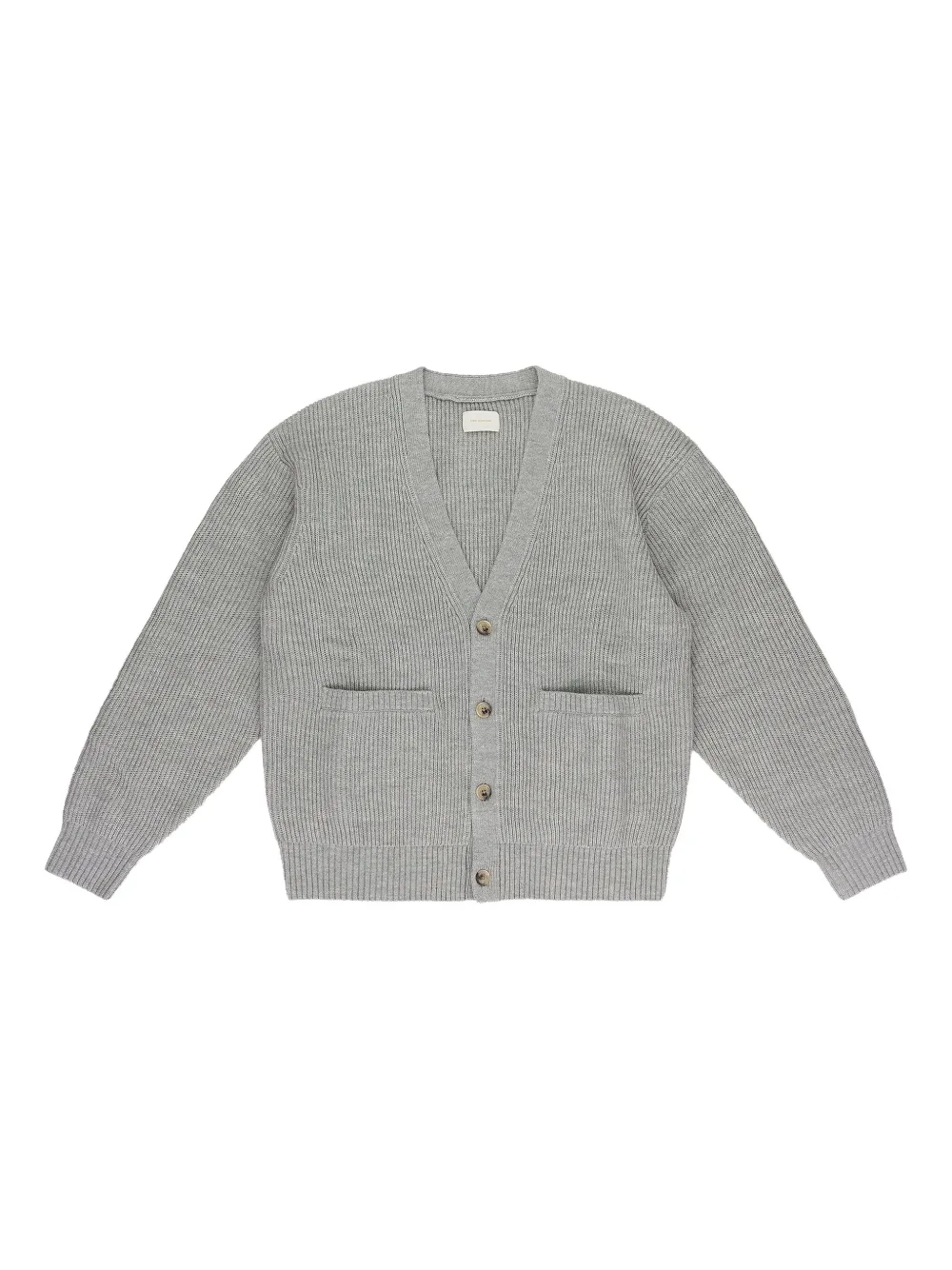 Aimé Leon Dore Stadium waffle-knit "Grey" cardigan | Grey | Image 1