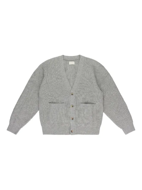 Aimé Leon Dore Stadium waffle-knit "Grey" cardigan