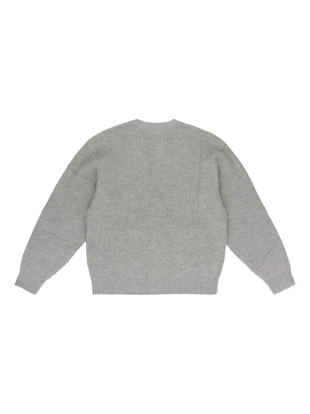 Aimé Leon Dore Stadium waffle-knit "Grey" cardigan | Cardigans | Image 2