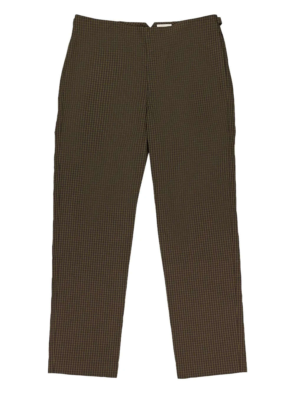 Aimé Leon Dore Checked Straight-leg Trousers In Multi