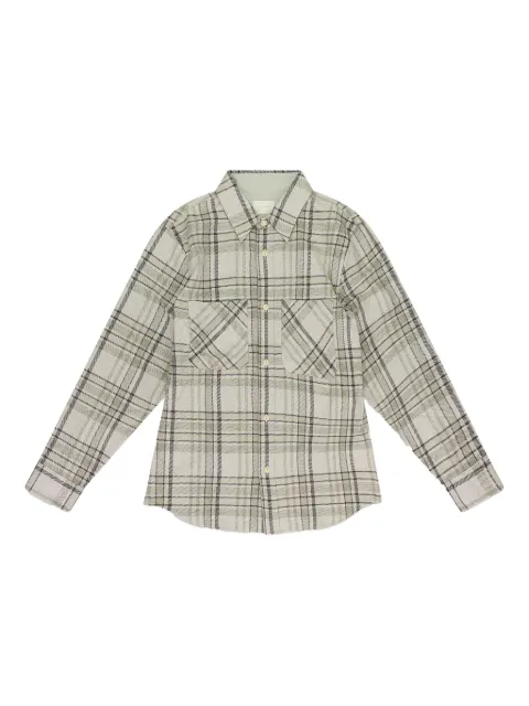 Aimé Leon Dore plaid-pattern cotton shirt