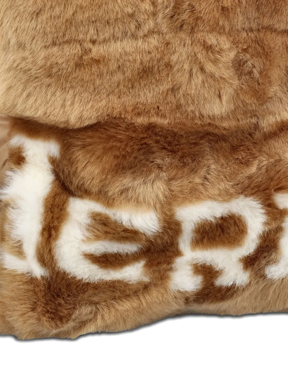 Herno Shopper van imitatiebont Bruin