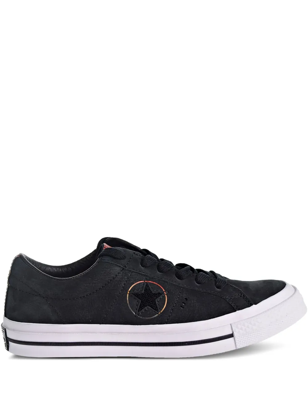 Converse Chuck Taylor All Star Hi Colorblock "Enamel Red Black White" sneakers Rood