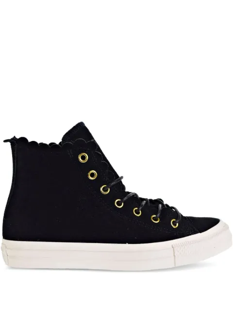 Converse Chuck Taylor All Star Hi Frilly Thrills "Black" sneakers