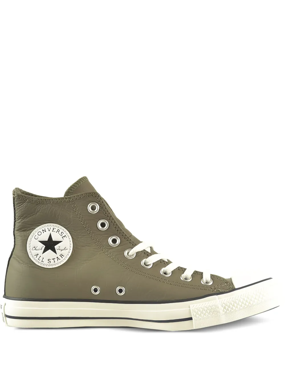 Converse Chuck Taylor All Star Hi Colorblock "Enamel Red Black White" sneakers Rood