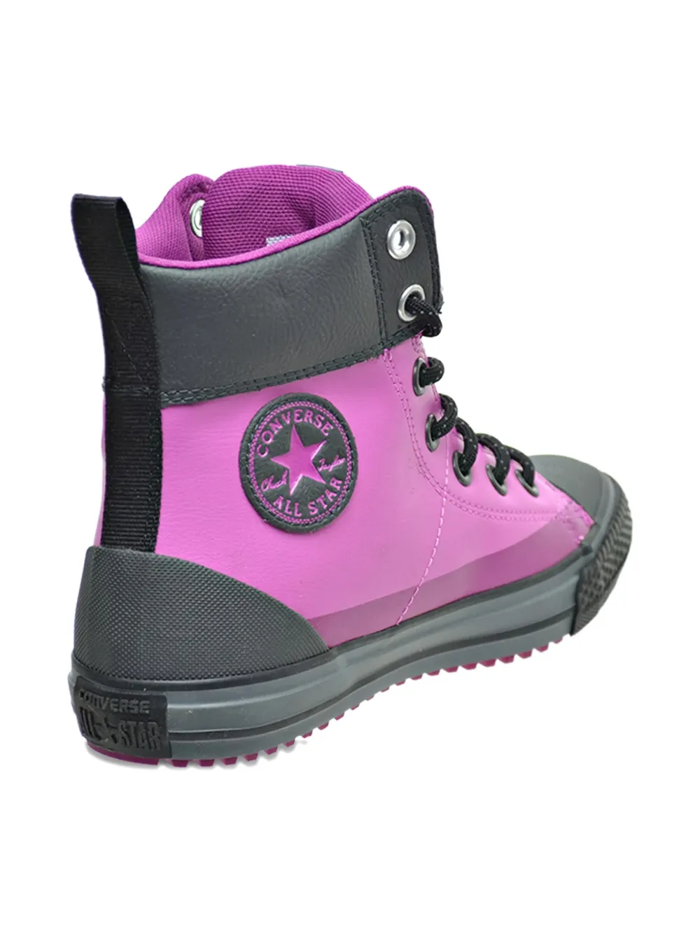 Converse Kids Chuck Taylor Asphalt "Dahlia Pink" high-top sneakers