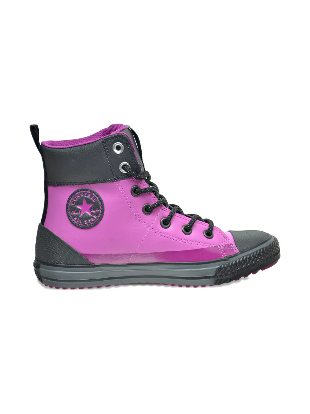 Converse Kids Chuck Taylor Asphalt "Dahlia Pink" high-top sneakers