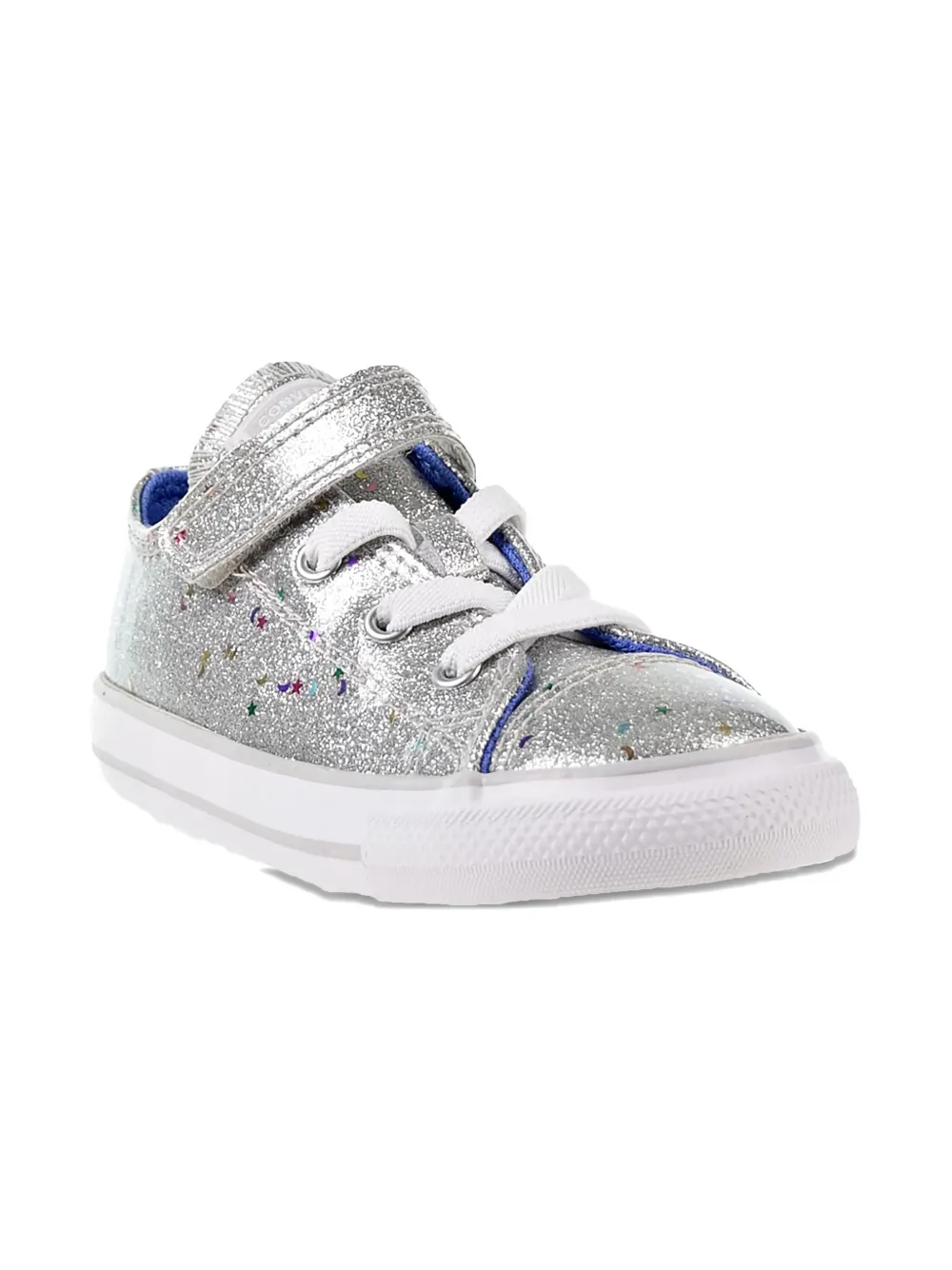 Converse Kids Chuck Taylor All Star 1V OX TD "Silver-Ozone Blue" sneakers Grey