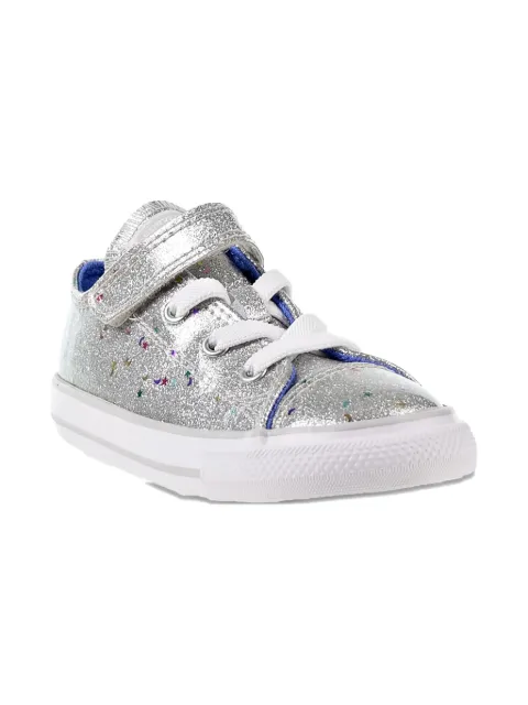 Converse Kids Chuck Taylor All Star 1V OX TD "Silver-Ozone Blue" sneakers