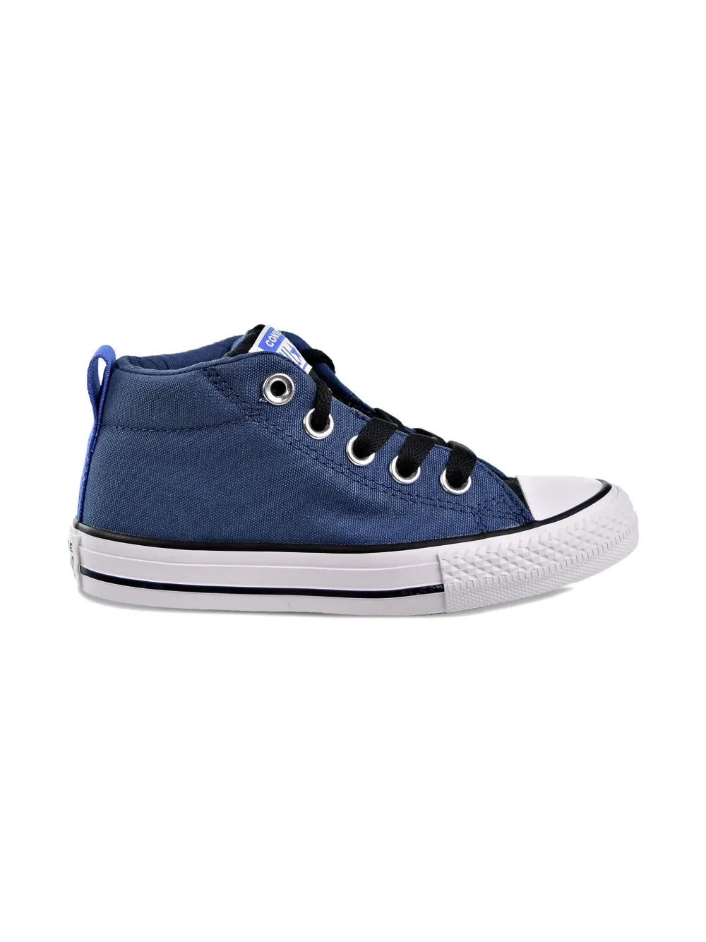 Converse Kids Chuck Taylor All Star Street Mid GS Mason Blue/Black/White sneakers - Blauw