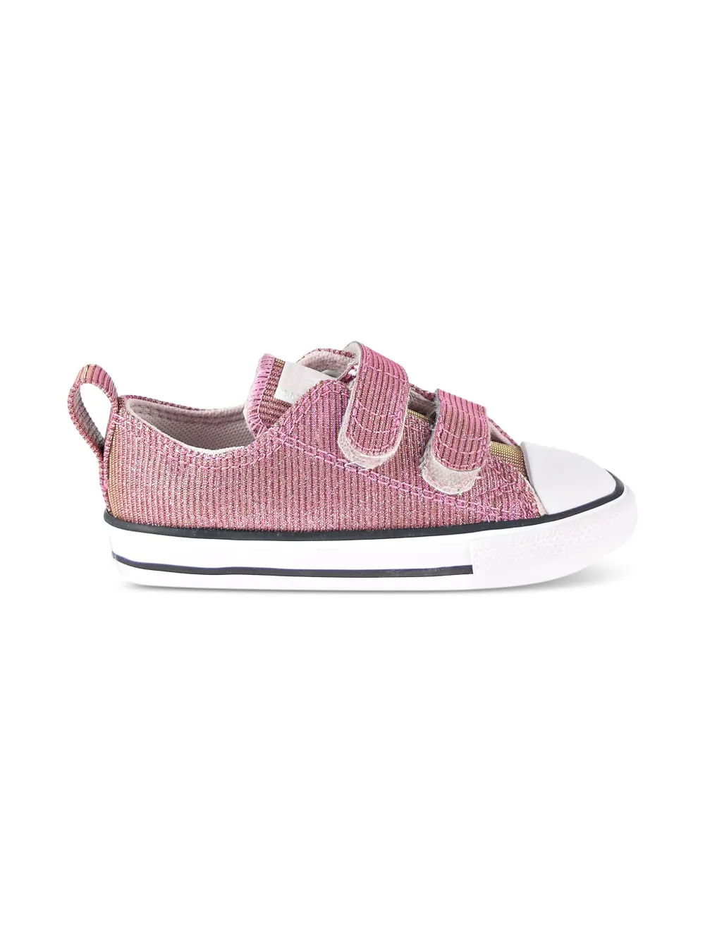 Converse Kids سنيكر 'تشاك تايلور سبايس ستار بارلي روز/سيلفر' | Image 2