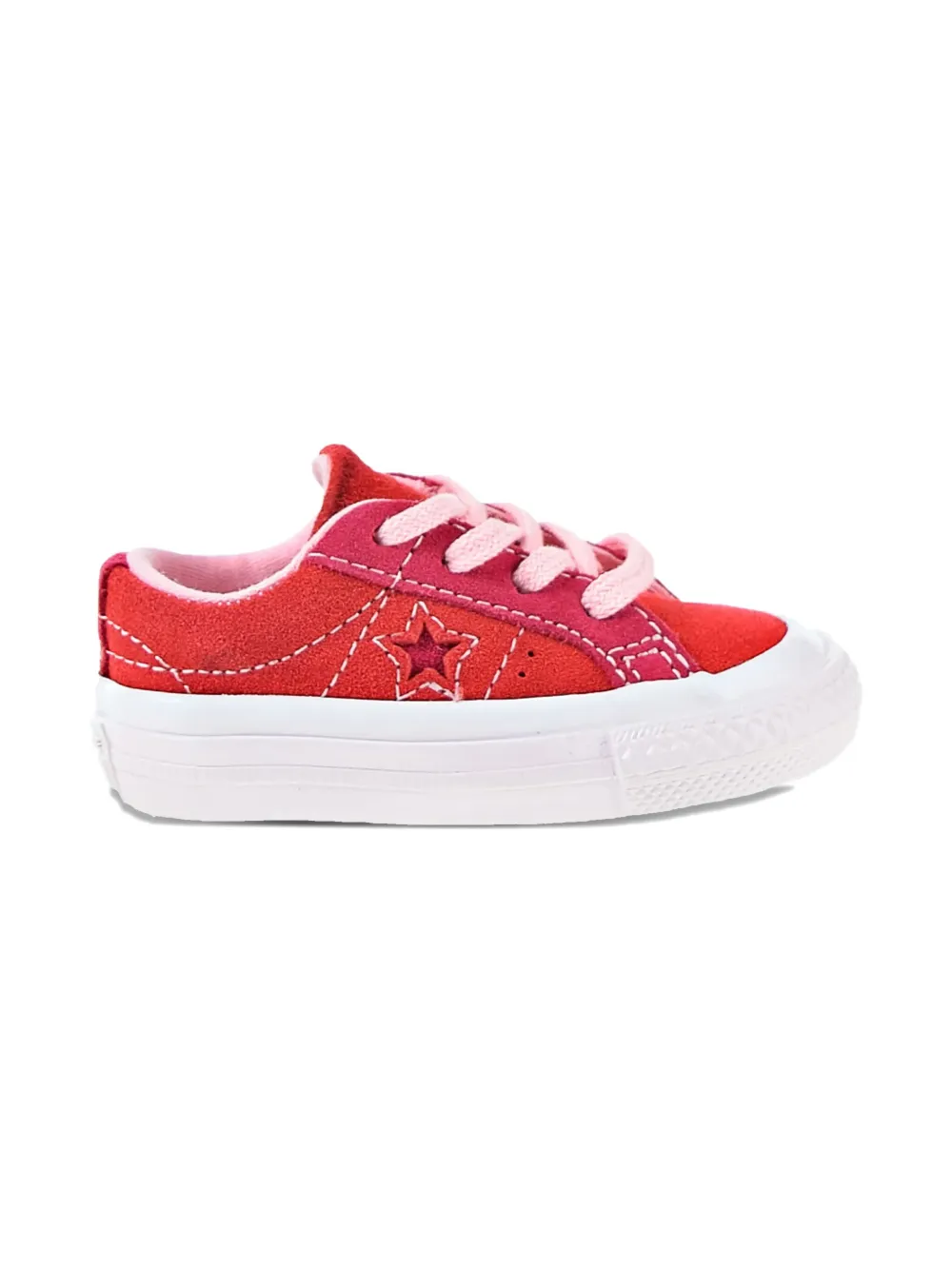 Converse Kids One Star Email Red/Pink sneakers - Rood