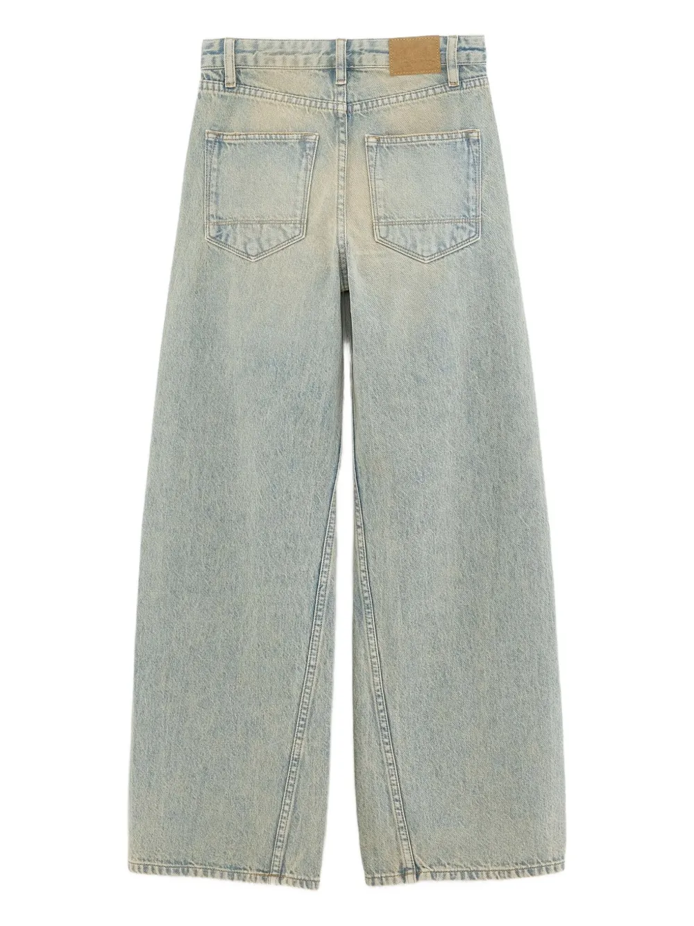 Bellerose Kids faded-effect wide-leg jeans | Girls Clothing | Image 2