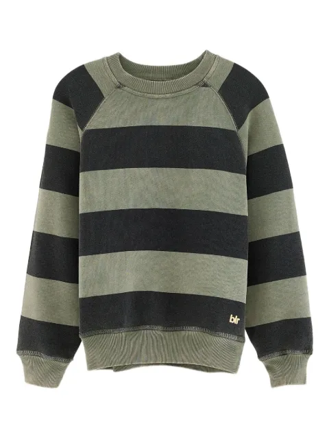 Bellerose Kids striped raglan-sleeve sweatshirt