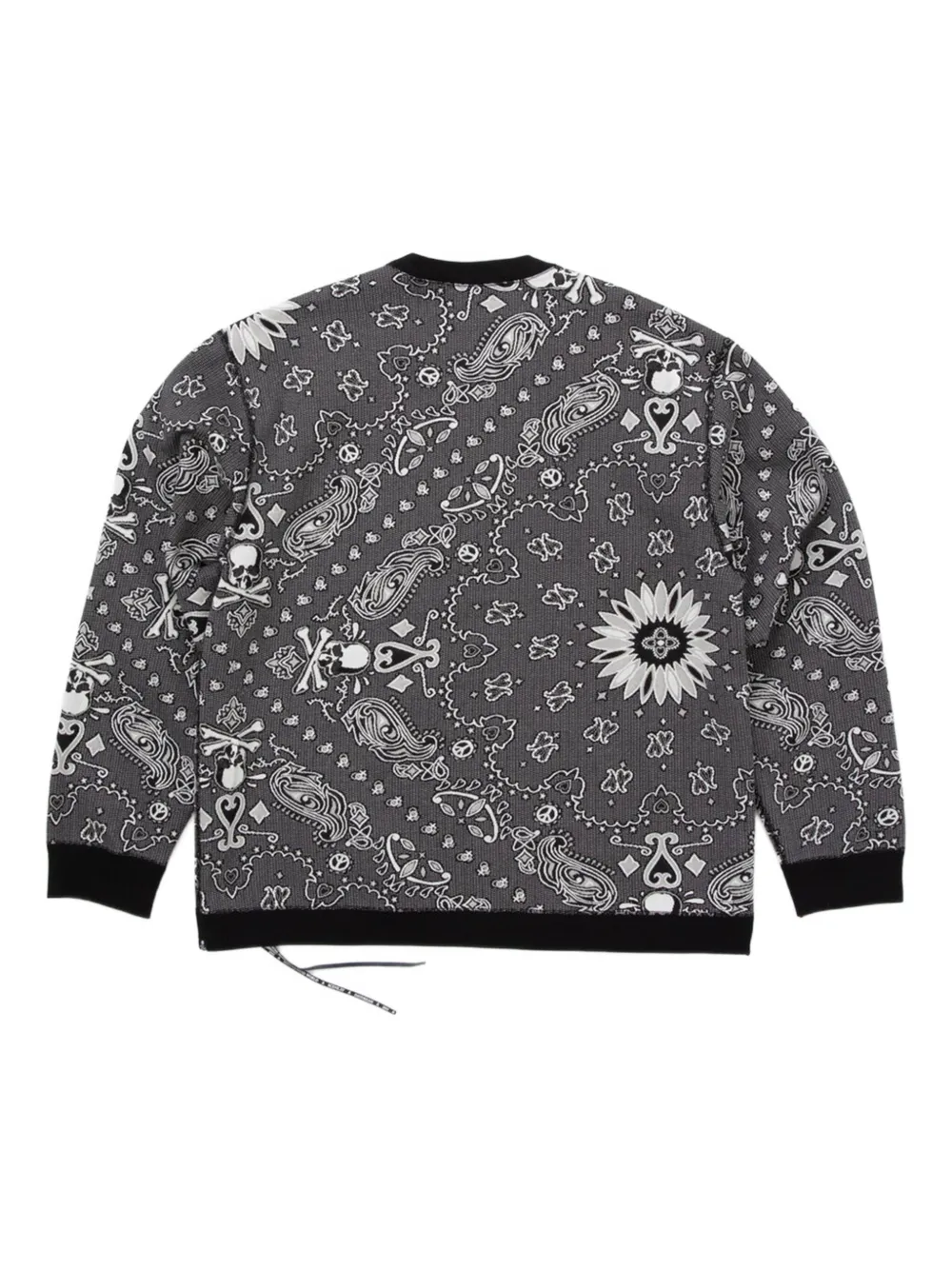 Mastermind World Omkeerbare sweater - Zwart