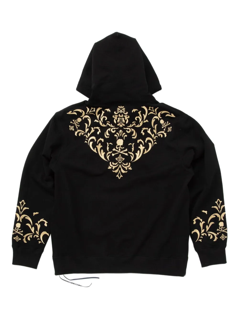 Mastermind World damask-skull long-sleeve hoodie | Hoodies | Image 2