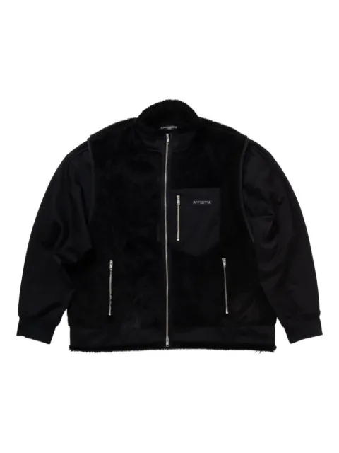 Mastermind World chamarra con motivo de calavera y capas