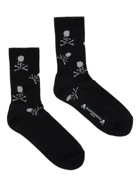 Mastermind World skull-jacquard socks