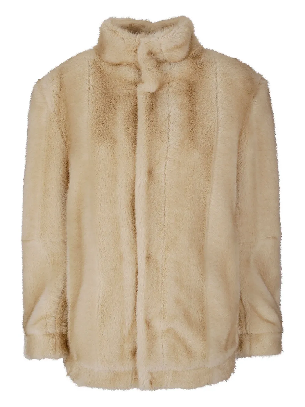 MM6 Maison Margiela エコファー ジャケット - ニュートラル MM6 Maison Margiela エコファー ジャケット - ニュートラル