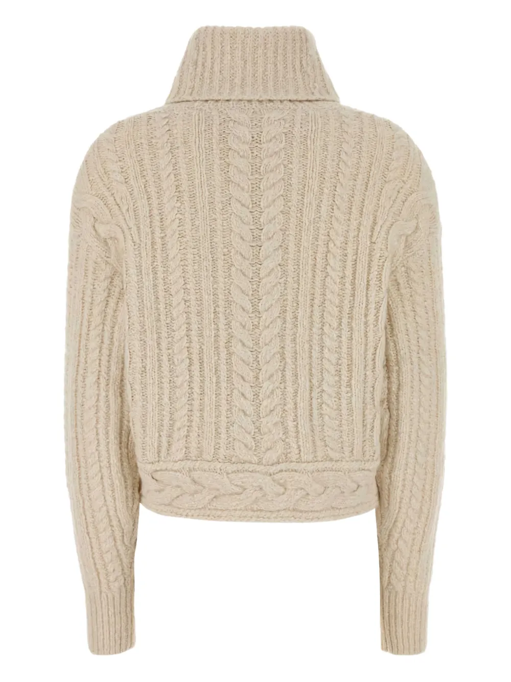 Isabel Marant Étoile Isabel Marant Etoile Ivory Cotton Blend Brenda Sweater In Neutral