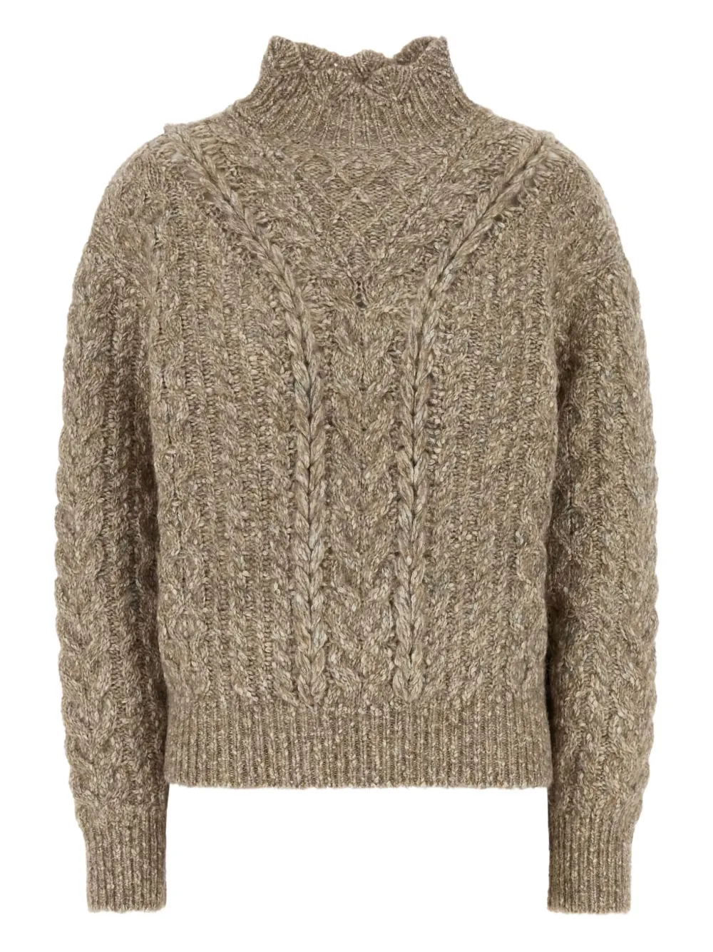 Isabel Marant Étoile Isabel Marant Etoile Multicolor Stretch Cotton Blend Bolinea Sweater In Neutral