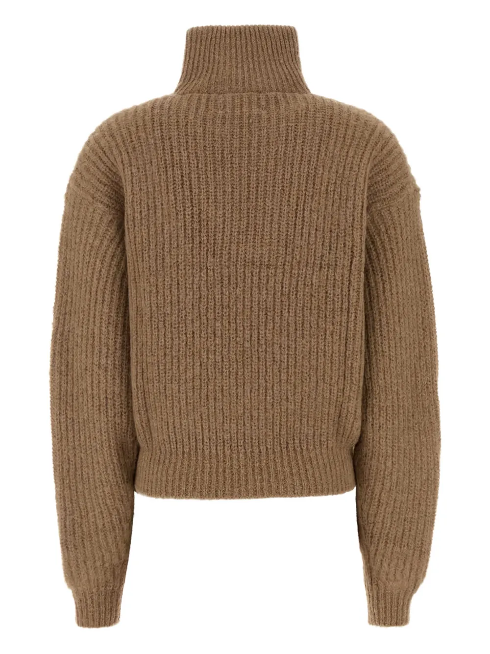 Isabel Marant Étoile Isabel Marant Etoile Camel Mohair Blend Danita Sweater In Animal Print
