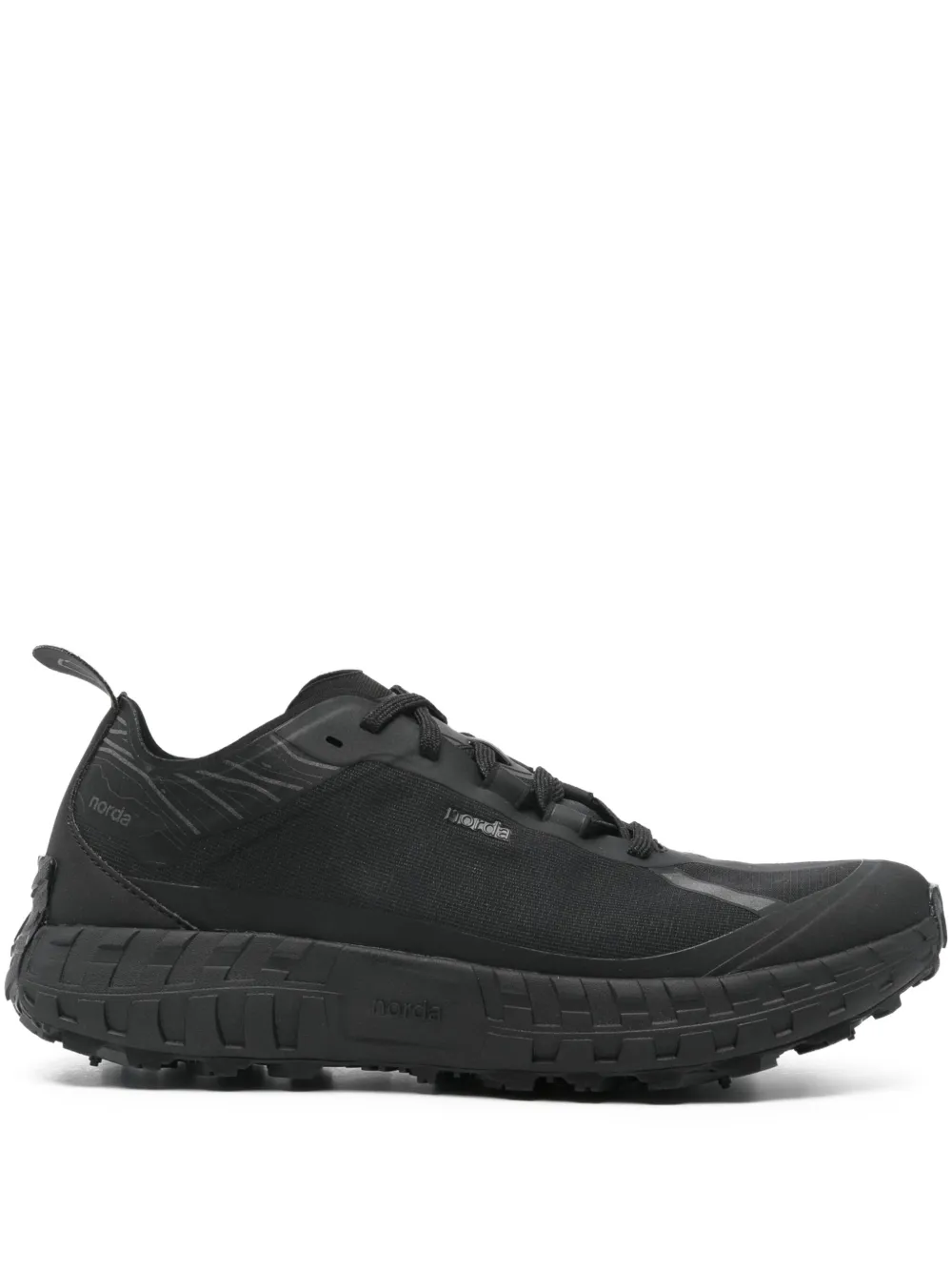 norda logo-embellished sneakers | Black | Image 1