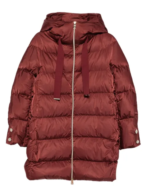 Herno hooded quilted coat