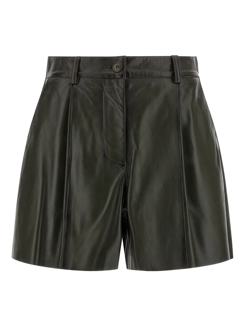 P.A.R.O.S.H. pleated shorts | Green | Image 1