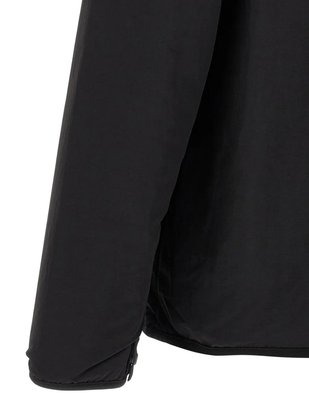 The North Face Lightweight Quilted Long Sleeve Jacket In Black