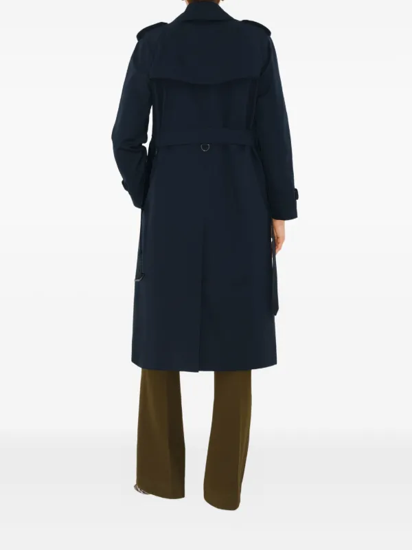 Burberry ウォータールー トレンチコート | ブルー | FARFETCH JP