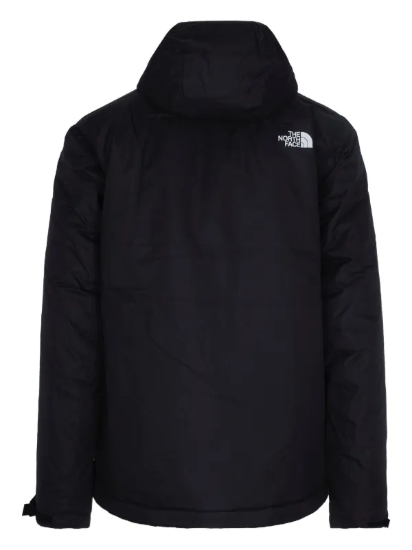 The North Face Millerton Insulated Hooded Jacket | Black | FARFETCH CA