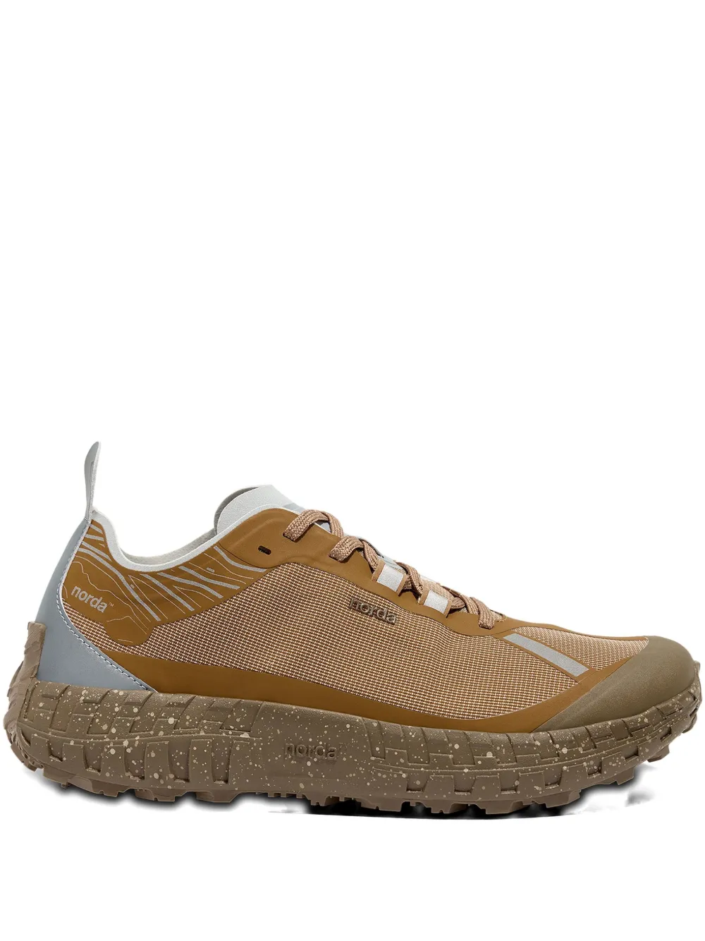 Norda 001A mesh-panel sneakers Brown