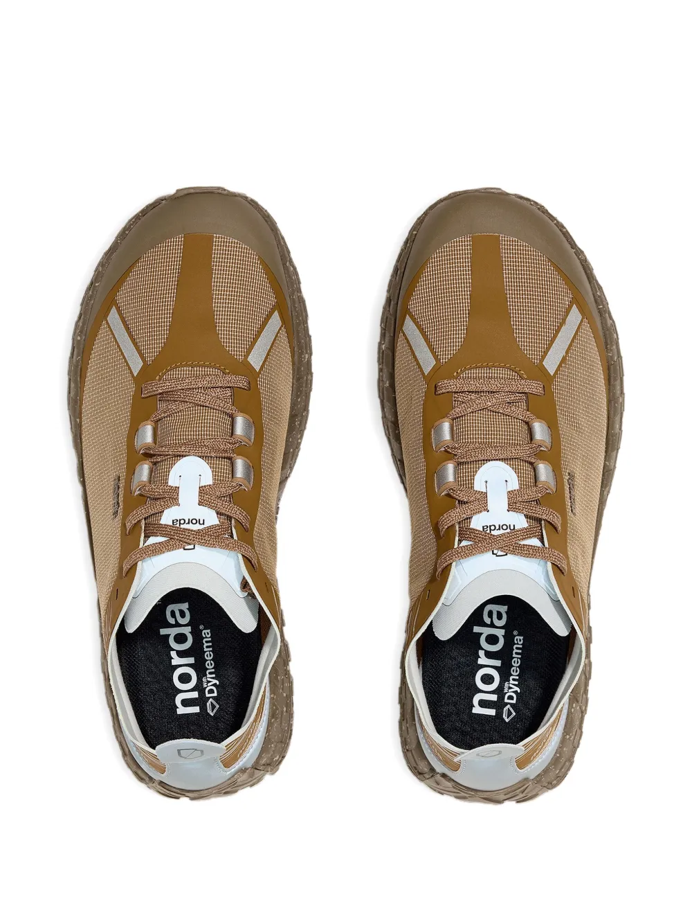 norda 001A mesh-panel sneakers Brown