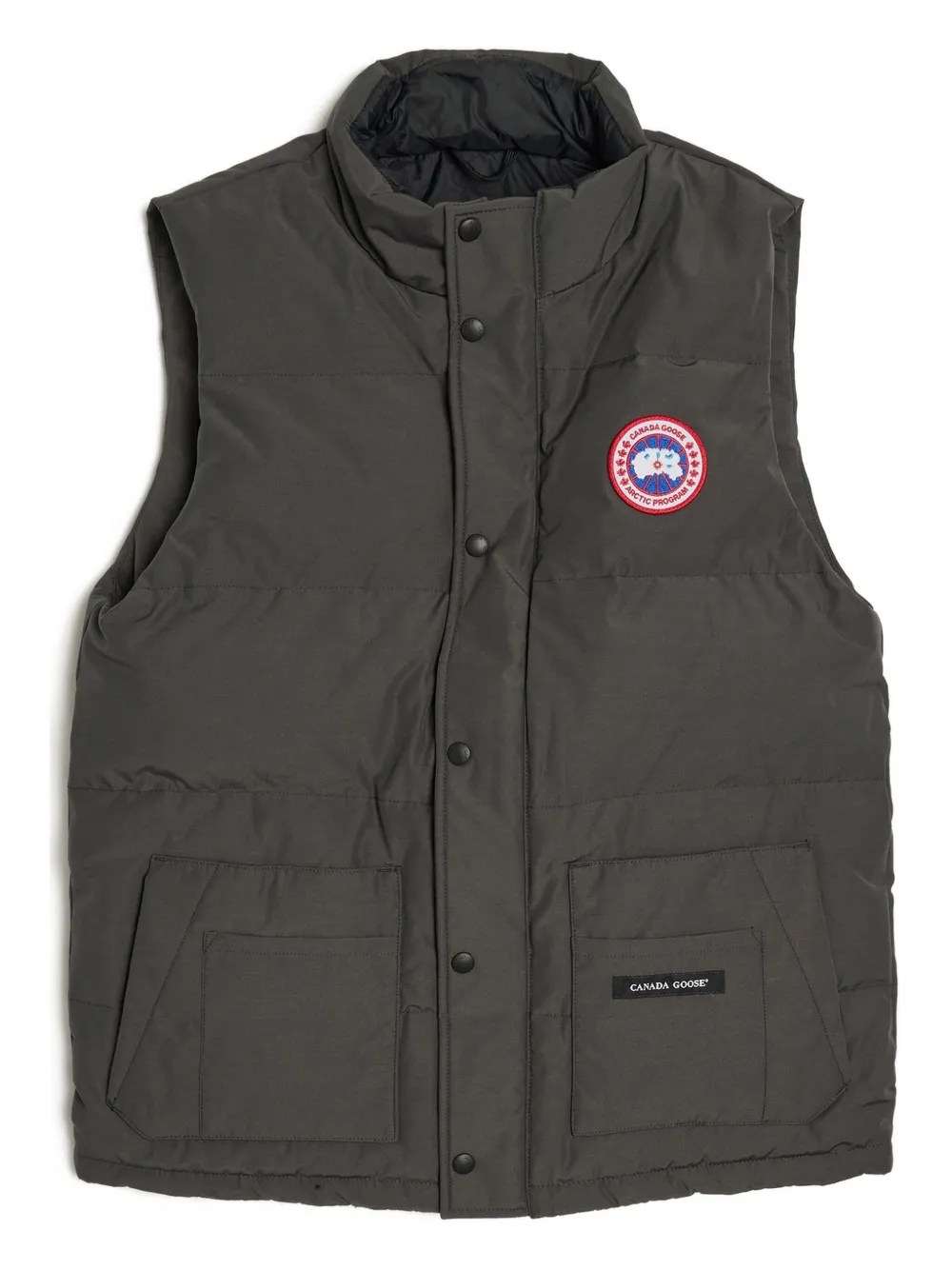 Canada Goose Freestyle Quilted Gilet In Gray