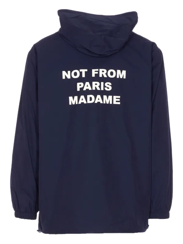 drole de monsieur フードジャケット S Drôle De Monsieur フーデッド ジャケット | ブルー | FARFETCH JP