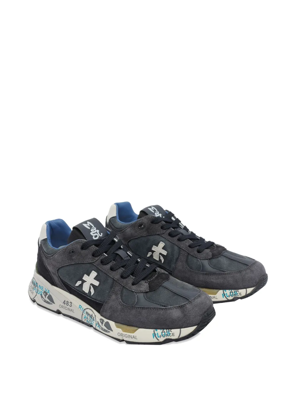 Premiata Mase 7819 suede sneakers Blue