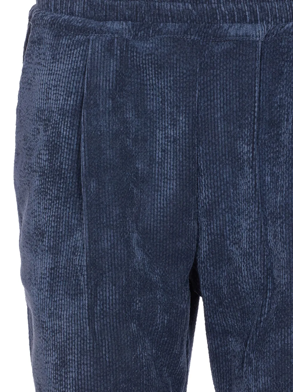 Family First Ribfluwelen broek met elastische taille Blauw