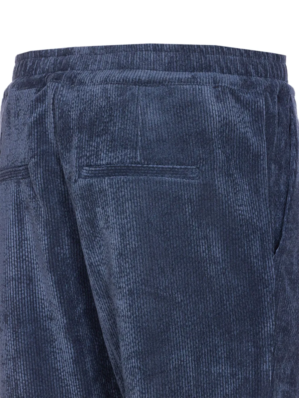 Family First Ribfluwelen broek met elastische taille Blauw