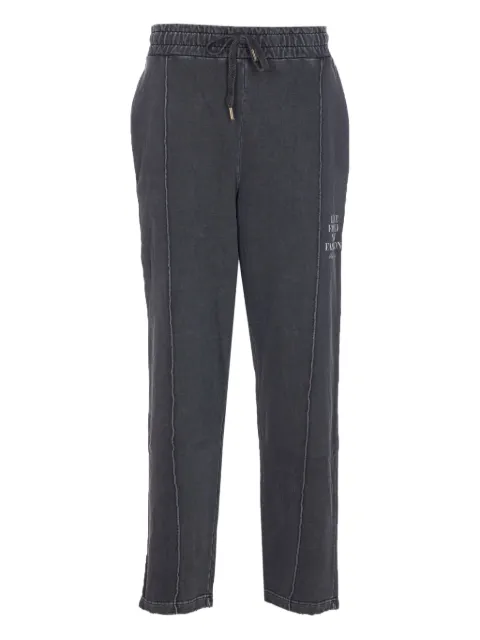 Family First print side-seam track pants