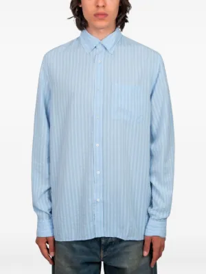 k*m様 another aspect シャツ ストライプシャツ Another Aspect メンズ シャツ通販 - FARFETCH