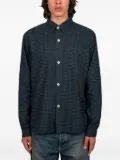 Another Aspect gingham-check shirt - Blue