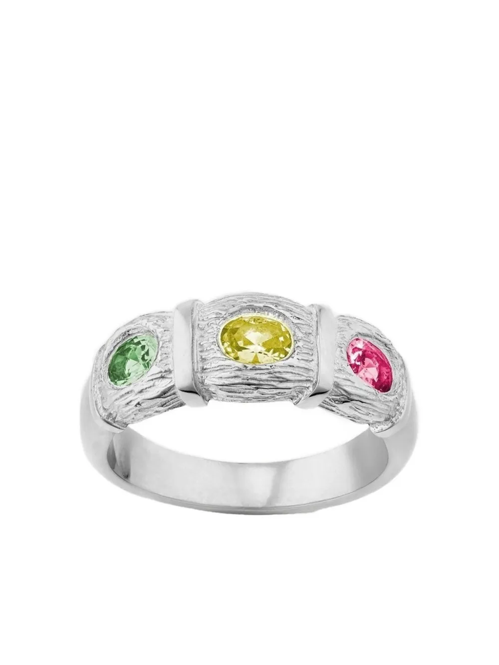 Bleue Burnham Window Box sapphire ring - Argento