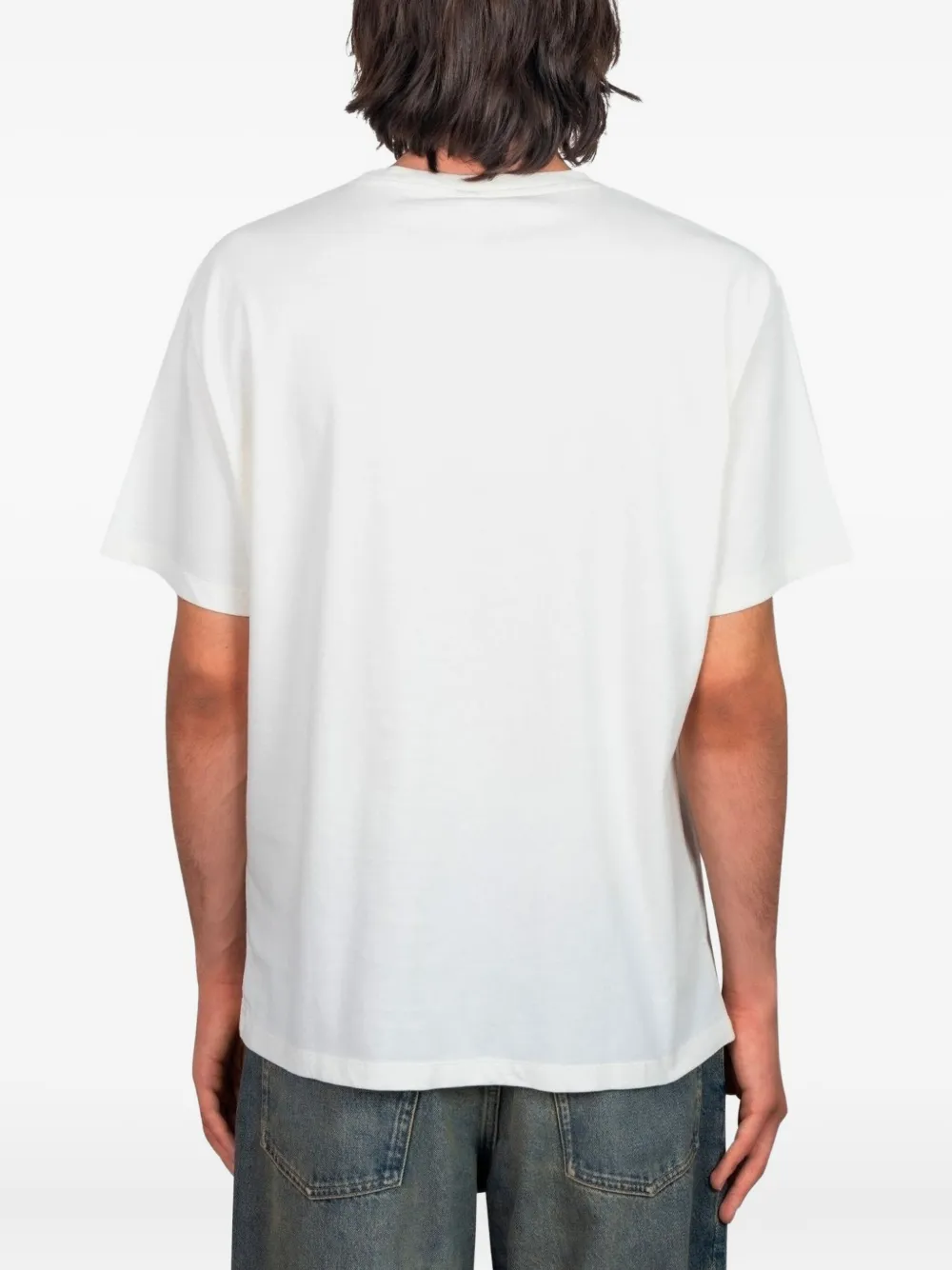  Another Aspect Organic-cotton T-shirt - Antique White 