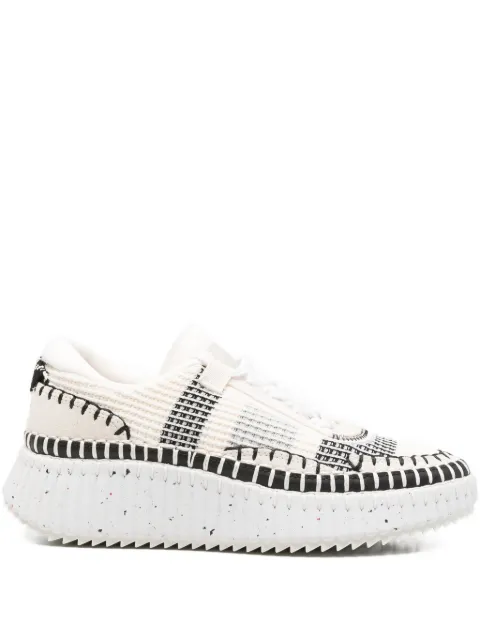 Chloé Nama whipstitch-detail sneakers