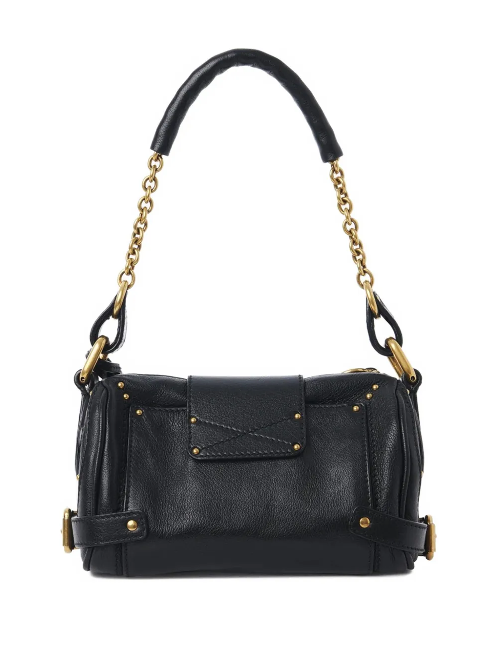 Chloé Borsa Con Catena Paddington Piccola In Pelle Granata In Black