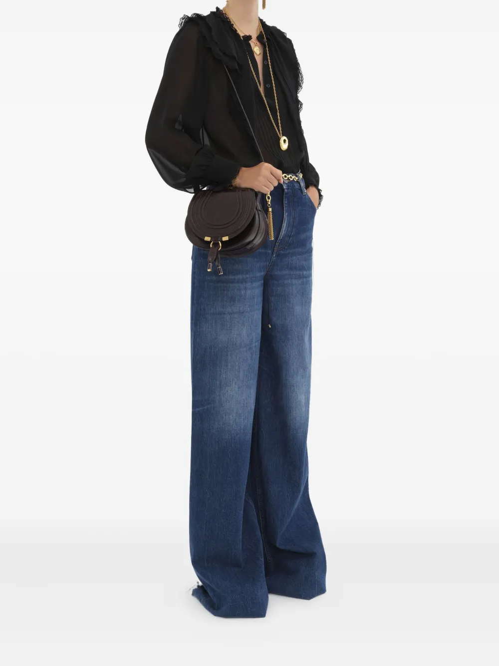 Chloé Kleine Marcie tas Rood