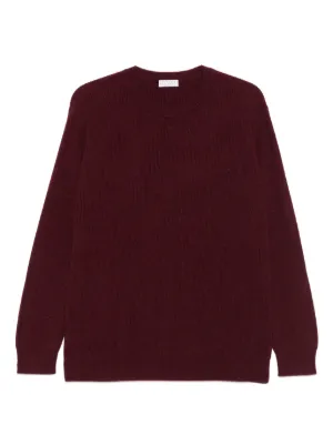 【極上美品】Brunello Cucinelli クルーネックケーブルセーター Brunello Cucinelli - Light Gray Cable Knit Quarter Zip Pullover