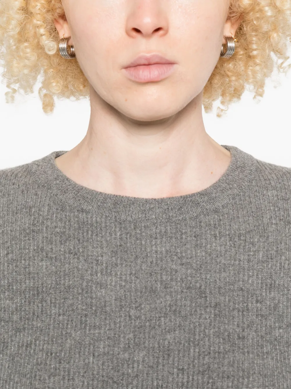 Brunello Cucinelli Crew Neck Sweater In Animal Print