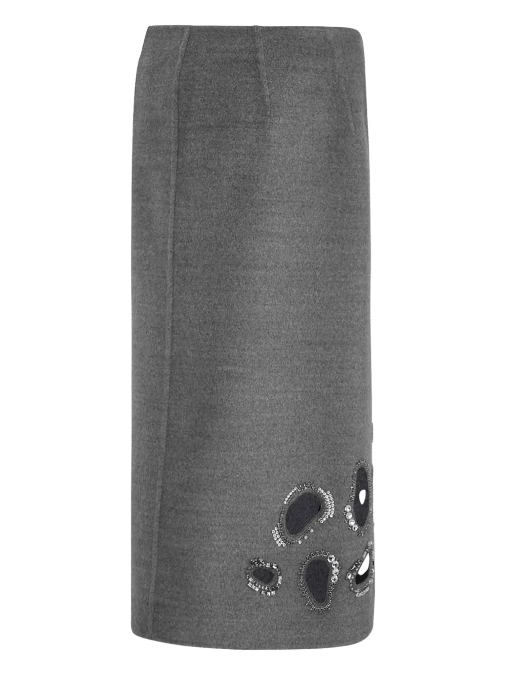 Fabiana Filippi Rok verfraaid met pailletten Grijs